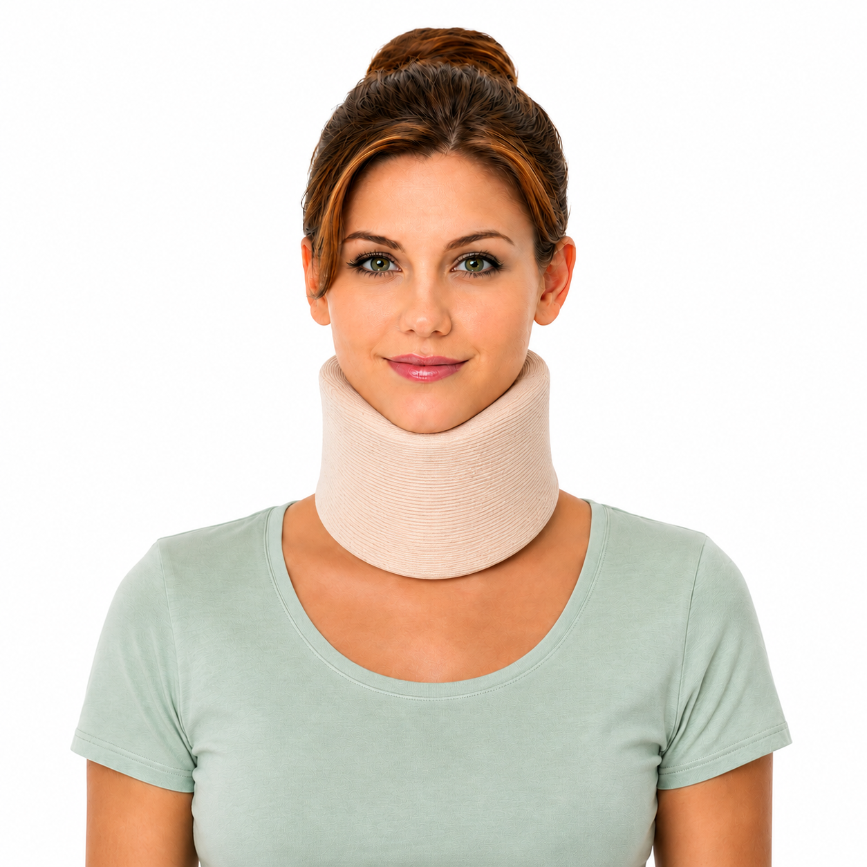 OB 304 - NELSON NECK COLLAR COVERED FABRIC